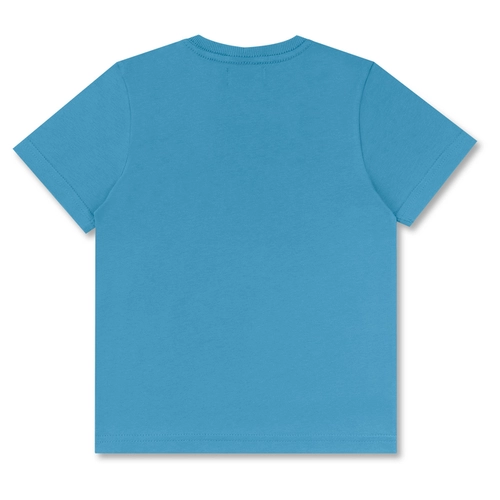 CAMISETA ALGODÃO PATCH TEDDY INFANTIL 8323 CAMISETA ALGODÃO PATCH TEDDY INFANTIL 8323 Azul capri 4
