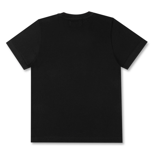 CAMISETA ALGODÃO PATCH TEDDY INFANTIL 8243 CAMISETA ALGODÃO PATCH TEDDY INFANTIL 8243 Preto 12