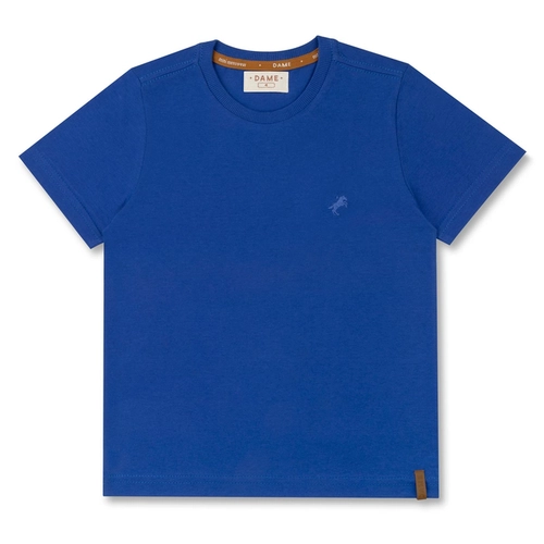 CAMISETA ALGODÃO BORDADO CAVALO INFANTIL 8324
