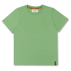 CAMISETA ALGODÃO BORDADO CAVALO INFANTIL 8324