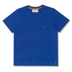 CAMISETA ALGODÃO BORDADO CAVALO INFANTIL 8324