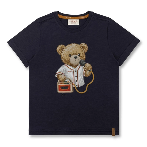 CAMISETA ALGODÃO TEDDY GRADIENTE INFANTIL 8245 CAMISETA ALGODÃO TEDDY GRADIENTE INFANTIL 8245 Profundo 12