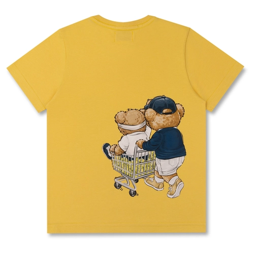 CAMISETA ALGODÃO TEDDY BOLINHAS INFANTIL 8317