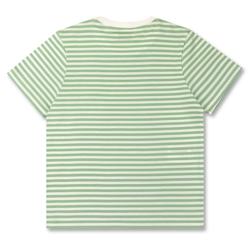 CAMISETA ALGODÃO LISTRADA PATCH TEDDY INFANTIL 8329 CAMISETA ALGODÃO LISTRADA PATCH TEDDY INFANTIL 8329 Menta 12