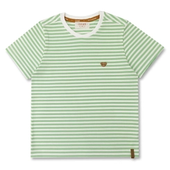 CAMISETA ALGODÃO LISTRADA PATCH TEDDY INFANTIL 8329