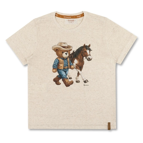 CAMISETA ALGODÃO TEDDY CAVALO INFANTIL 8249