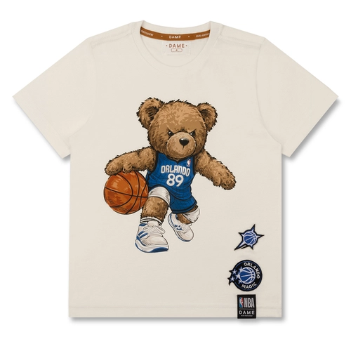 CAMISETA NBA MAGIC TEDDY DIBLE INFANTIL 8422 CAMISETA NBA MAGIC TEDDY DIBLE INFANTIL 8422  Off 12