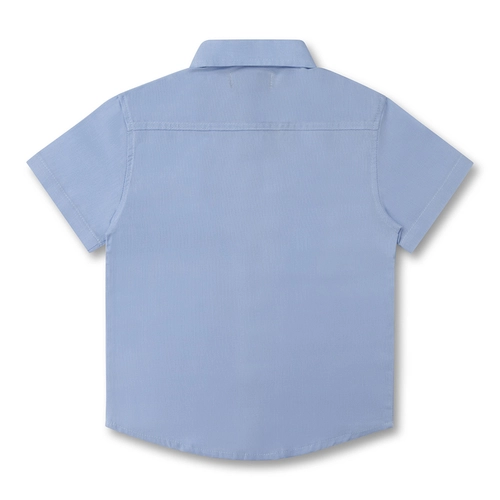 CAMISA OXFORD STRECH MC INFANTIL P001 CAMISA OXFORD STRECH MC INFANTIL P001 Branco 12