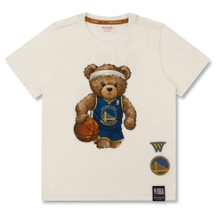 CAMISETA NBA WARRIORS TEDDY GAME INFANTIL 8398
