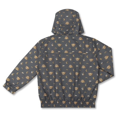 JAQUETA CORTA-VENTO IMPERMEÁVEL ESTAMPA TEDDY INFANTIL 8367