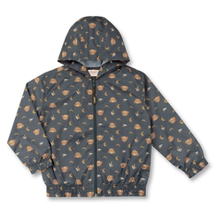 JAQUETA CORTA-VENTO IMPERMEÁVEL ESTAMPA TEDDY INFANTIL 8367