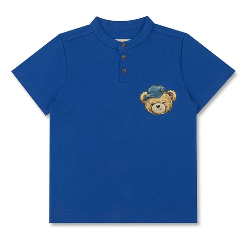 POLO PIQUET ELASTANO TEDDY FOFO INFANTIL 8332