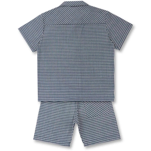CONJUNTO CAMISA E BERMUDA XADREZ INFANTIL 8302