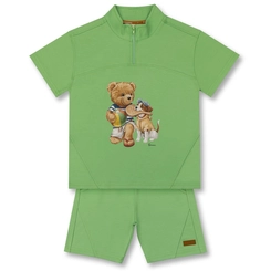 CONJUNTO BLUSA E BERMUDA TEDDY FRESCOBOL INFANTIL 8340