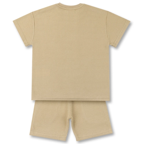 CONJUNTO CAMISETA E BERMUDA TEDDY CONJUNTO INFANTIL 8272