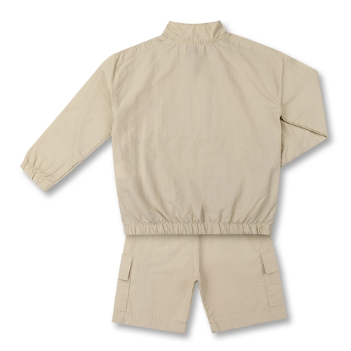 CONJUNTO AGASALHO E BERMUDA UTILITY LINHO INFANTIL 8309 Linho