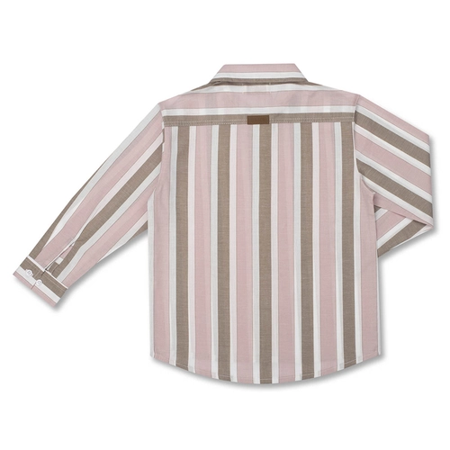 CAMISA ALGODÃO LISTRADA XADREZ ML INFANTIL 7713 CAMISA ALGODÃO LISTRADA XADREZ ML INFANTIL 7713 Branco 8