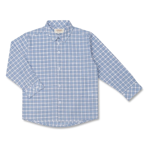 CAMISA ALGODÃO XADREZ ML INFANTIL 7715 CAMISA ALGODÃO XADREZ ML INFANTIL 7715 Branco 12