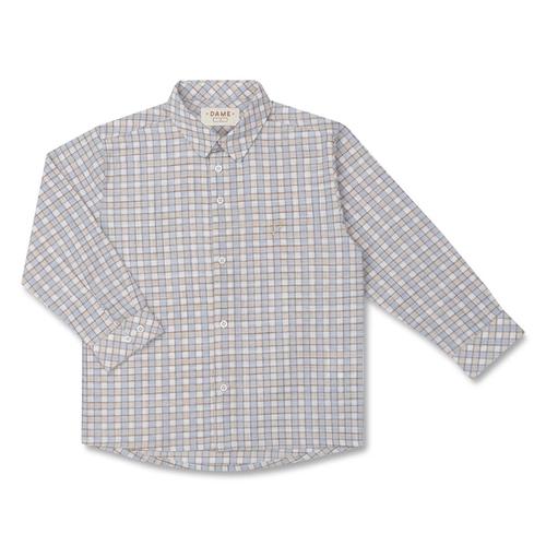 CAMISA ALGODÃO XADREZ ML INFANTIL 7715 CAMISA ALGODÃO XADREZ ML INFANTIL 7715 Branco 12