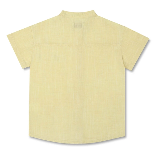 CAMISA LINHO MC INFANTIL 7867 CAMISA LINHO MC INFANTIL 7867  Manteiga 3