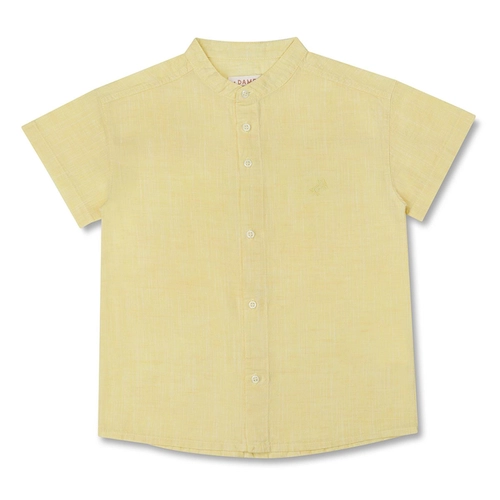 CAMISA LINHO MC INFANTIL 7867 CAMISA LINHO MC INFANTIL 7867  Manteiga 3