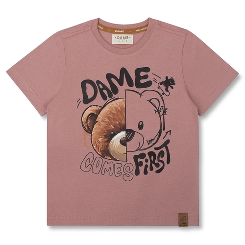 CAMISETA ALGODÃO TEDDY GRAFITE MC INFANTIL 7742 CAMISETA ALGODÃO TEDDY GRAFITE MC INFANTIL 7742 Cinza 1