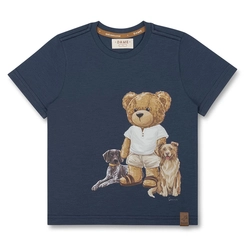 CAMISETA ALGODÃO TEDDY CACHORROS MC INFANTIL 7746