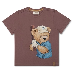 CAMISETA ALGODÃO TEDDY BEISEBOL MC INFANTIL 7751