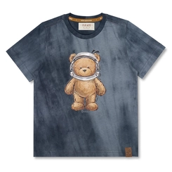 CAMISETA ALGODÃO TEDDY ASTRONAUTA MC INFANTIL 7756