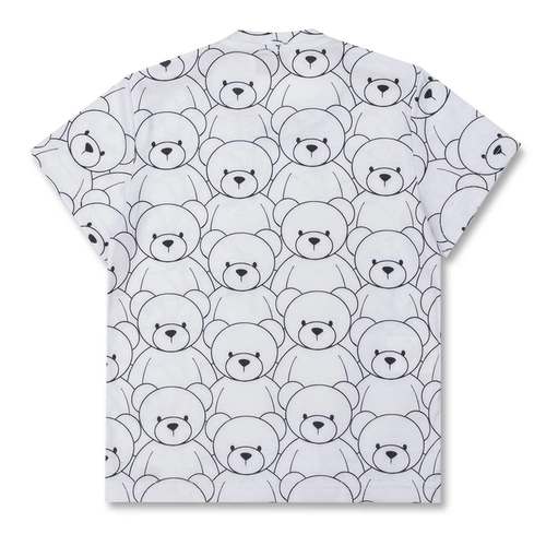 CAMISETA ESTAMPA TEDDY PARA COLORIR MC INFANTIL 7838 CAMISETA ESTAMPA TEDDY PARA COLORIR MC INFANTIL 7838 Branco 4