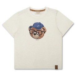 CAMISETA ALGODÃO TEDDY BONE/OCULOS MC INFANTIL 7845