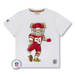 CAMISETA ALGODÃO NFL TEDDY KANSAS CITY CHIEFS MC INFANTIL 7819
