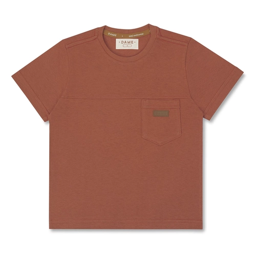 CAMISETA ALGODÃO PALA E BOLSO MC INFANTIL 7750 CAMISETA ALGODÃO PALA E BOLSO MC INFANTIL 7750 Vinho 3