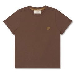 CAMISETA ALGODÃO BÁSICA BORDADO TEDDY MC INFANTIL 7733