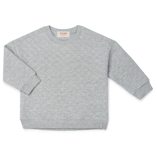 CONJUNTO MOLETOM COM MATELASSE 7382 Cinza