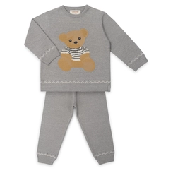 CONJUNTO  TRICOT  URSO LISTRADO 7391