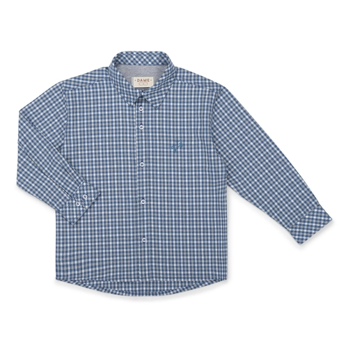 CAMISA XADREZ MELAN 7416 CAMISA XADREZ MELAN 7416  Cinza 1