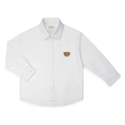 CAMISA OXFORD URSO BORDADO 7419
