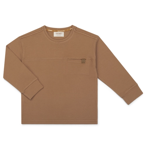 CAMISETA MANGA LONGA TEXTURA 7430 CAMISETA MANGA LONGA TEXTURA 7430  Chocolate 3