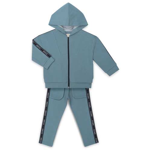 CONJUNTO MOLETOM JAQUETA CADARÇO 7490 Chocolate