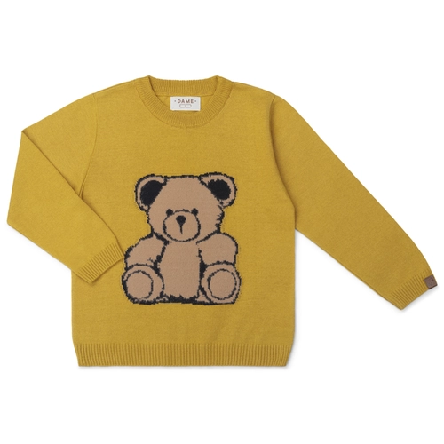 BLUSA TRICOT JACQUARD URSO TEDDY 7556