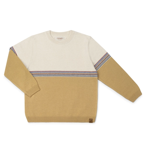 BLUSA TRICOT LISTRADO MULTICOLOR 7563