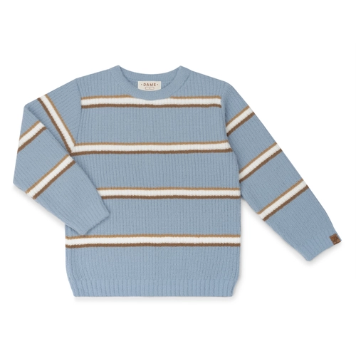 BLUSA TRICOT LISTRADA PLUMA 7564