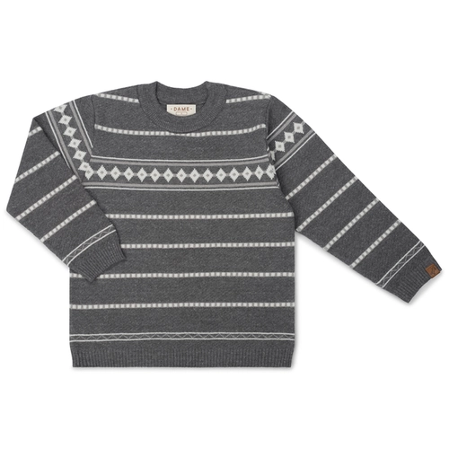 BLUSA TRICOT LISTRAS ÉTNICO