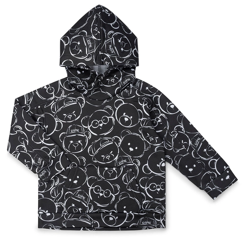 BLUSA MOLETOM ESTAMPADO 7618 BLUSA MOLETOM ESTAMPADO 7618 Preto 3