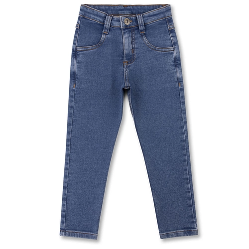 CALÇA SKINNY JEANS ELASTANO INFANTIL P023 CALÇA SKINNY JEANS ELASTANO INFANTIL P023 Azul bebê 12