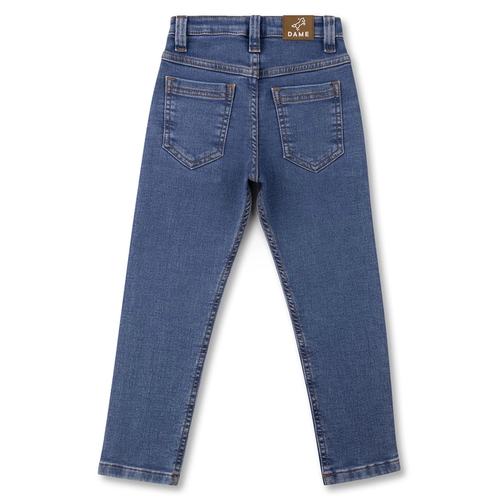 CALÇA SKINNY JEANS ELASTANO INFANTIL P023 CALÇA SKINNY JEANS ELASTANO INFANTIL P023 Azul bebê 12