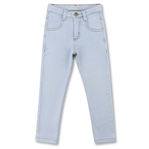 CALÇA SKINNY JEANS ELASTANO INFANTIL P023 CALÇA SKINNY JEANS ELASTANO INFANTIL P023 Azul bebê 12