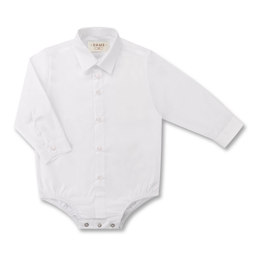 CAMISA/BODY TRICOLINE ML BEBÊ P028 CAMISA/BODY TRICOLINE ML BEBÊ P028 Branco GG