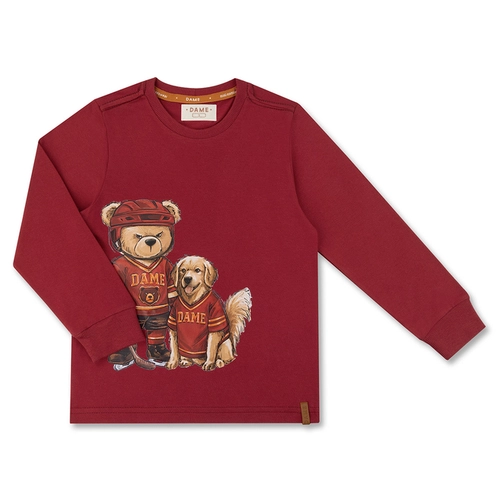 CAMISETA ALGODÃO TEDDY HOCKEY ML INFANTIL 7961 CAMISETA ALGODÃO TEDDY HOCKEY ML INFANTIL 7961 Tartufo 10